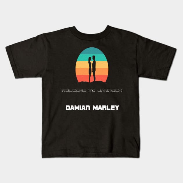 Damian Marley Kids T-Shirt by The Graphic Tape